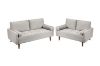 Picture of  [FLOOR MODEL CLEARANCE] HAROLD 3 Seater Fabric Sofa (Beige)