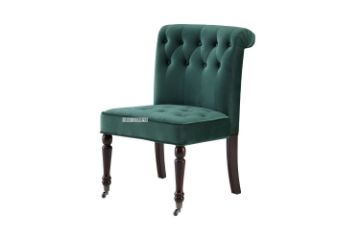 Picture of  [FLOOR MODEL CLEARANCE] CORTINA Velvet Lounge Chair (Green)
