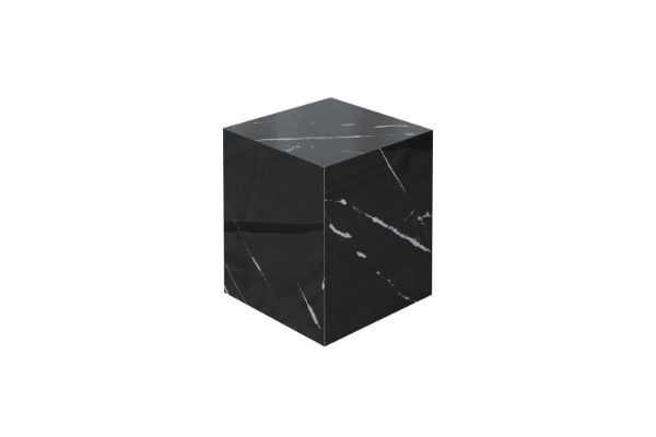 Picture of [FLOOR MODEL CLEARANCE] DELRAY H40 Sintered Stone Pedestal Stand/Display Plinth(Gloss Black)