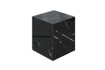 Picture of [FLOOR MODEL CLEARANCE] DELRAY H40 Sintered Stone Pedestal Stand/Display Plinth(Gloss Black)