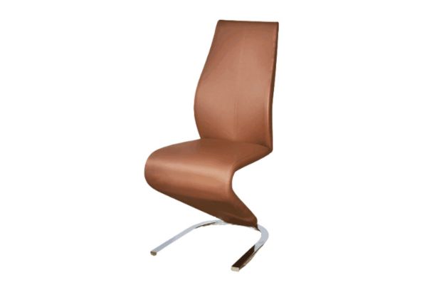Picture of [FLOOR MODEL CLEARANCE] DIVA Z-Shape Dining Chair (Brown)