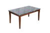 Picture of [FLOOR MODEL CLEARANCE] SOMMERFORD 163 Marble Top Dining Table (Black)