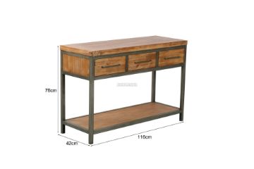 Picture of  [FLOOR MODEL CLEARANCE]  KANSAS Acacia Wood Console Table
