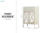 Picture of [FLOOR MODEL CLEARANCE] STARK Steel Frame 110x80cm Cabinet