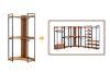Picture of [FLOOR MODEL CLEARANCE]GARMON 200x80cm Open Wardrobe/Wall System Shelf (Corner)
