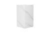 Picture of [FLOOR MODEL CLEARANCE]  DELRAY H60 Sintered Stone Pedestal Stand/Display Plinth(Matte White)