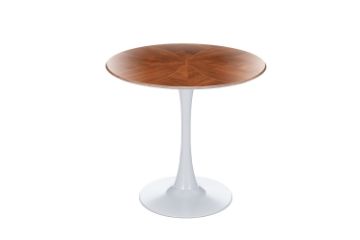 Picture of [FLOOR MODEL CLEARANCE]  JACOB D80 Round Dining Table (Walnut Colour)