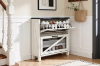 Picture of [FLOOR MODEL CLEARANCE] CAIN Shoe Cabinet with 2 Flip Drawers