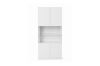 Picture of CURIO 4-Door Display Cabinet with LED Lighting