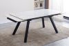 Picture of DALTON 160-220 Extension Glossy Sintered Stone Top Dining Table