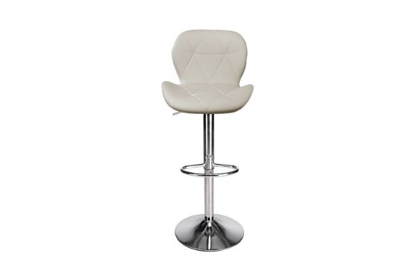 Picture of LIBBY Adjustable Swivel Gas Lift Bar Stool (Beige)