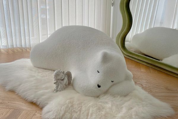 Picture of NAPPER Sleeping Bear Lazy Sofa/Floor Lounge Chair