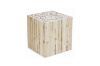 Picture of GRAYSON Square Teak Wood Side Table/Stool