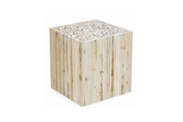 Picture of GRAYSON Teak Wood Side Table/Stool