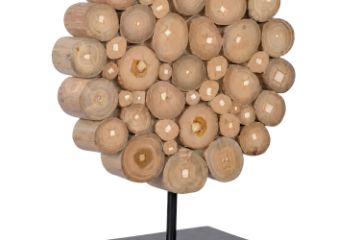 Picture of GRAYSON Solid Teak & Mango Wood Decorative Sculpture