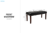 Picture of KENDALL 108 Solid Wood Bench