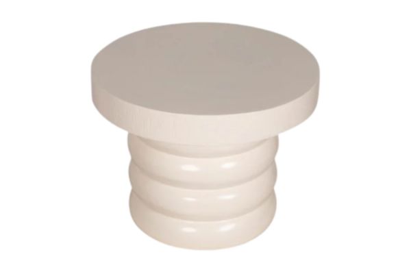 Picture of STRUGLE Mungur Wood Plant Stand (Off White)