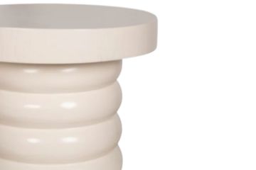 Picture of STRUGLE Mungur Wood Plant Stand (Off White)
