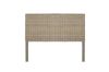 Picture of MICA Gamelina Wood Headboard with Full Kubu Original Weave in Queen Size