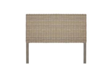 Picture of MICA Gamelina Wood Headboard with Full Kubu Original Weave in Queen Size