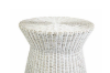 Picture of PARAGON Gamelina Wood Drum Side Table with Original Wicker Weave