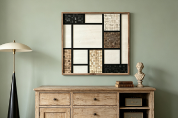 Picture of DD8201 Solid Reclaimed Wood Wall Art (82x82cm)