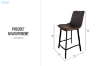 Picture of WESTIN Bar Stool with Footrest