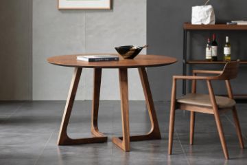 Picture of RIKA D100 Solid Wood Round Dining Table