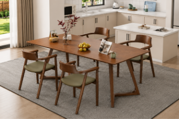 Picture of RIKA 160 Solid Wood Dining table