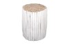 Picture of PRELUDE Teak Log Round Side Table/Stool - Small Size (38x50)
