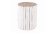 Picture of PRELUDE Teak Log Round Side Table/Stool - Big Size (45x60)