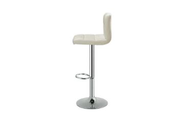 Picture of AKALI Adjustable Swivel Gas Lift Bar Stool (Beige)