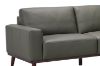Picture of RHETT 3/2 Seater 100% Genuine Leather Sofa Range with Solid Wood Platform Base (Muted Green) - 2 Seater
