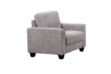 Picture of  [FLOOR MODEL CLEARANCE] ANTONIA Fabric  1 Seater Sofa (Grey) 