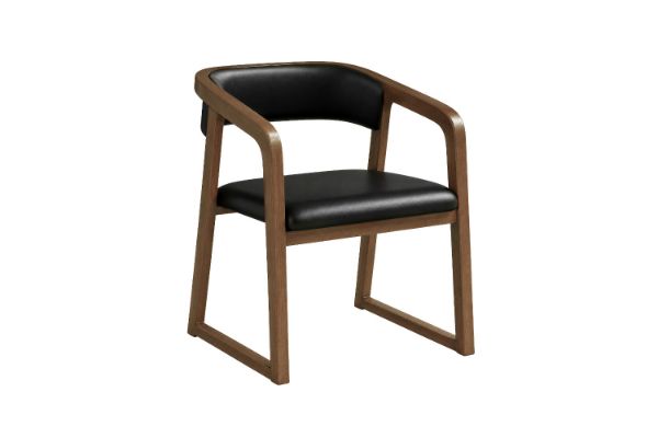 Picture of KAORI Solid Wood Dining Armchair - Each