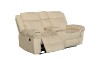 Picture of WINCHESTER Power Reclining Sofa Range (Beige) - 3RRC+2RRC Sofa Set