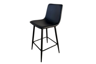 Picture of NOIR Bar Stool with Footrest -Each