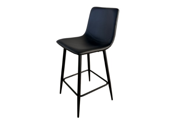 Picture of NOIR Bar Stool with Footrest -Each