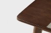 Picture of WINDSOR 5PC Solid Wood Dining Set (Walnut) - 130 Table with 4 Chairs
