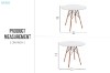 Picture of EAMES D80/D90 Round Dining Table (Off White)