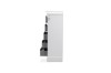 Picture of  [FLOOR MODEL CLEARANCE]  LOUIS 5-Drawer Hevea Wood Tallboy with LED Lighting (White)