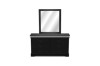 Picture of  [FLOOR MODEL CLEARANCE] LOUIS 6-Drawer Dresser and Mirror with LED Lighting (Black)