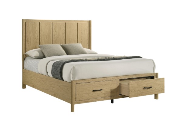 Picture of BECKETT Queen Size Bed Frame with Storage Drawers