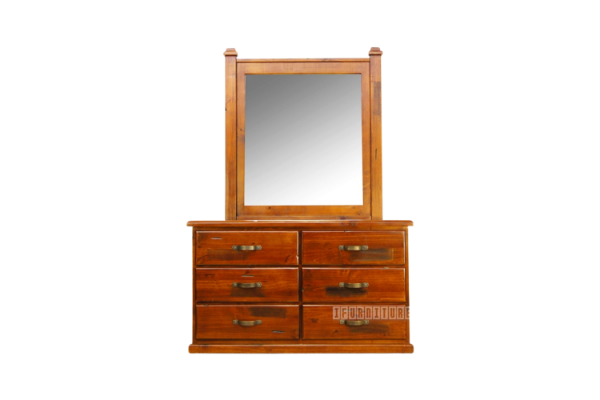 Picture of CALINGTON Rustic Dressing Table & Mirror