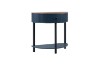 Picture of  [FLOOR MODEL CLEARANCE] HOMY Console Table with Drawer & Shelf (Blue)