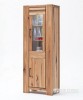 Picture of   [FLOOR MODEL CLEARANCE] CARDIFF Tall & Narrow Display Cabinet *Solid European Wild Oak & Made in Europe