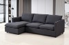 Picture of  [FLOOR MODEL CLEARANCE] BENDON Fabric Sectional Sofa (Dark Grey) - Chaise Facing Left