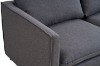 Picture of  [FLOOR MODEL CLEARANCE] BENDON Fabric Sectional Sofa (Dark Grey) - Chaise Facing Left
