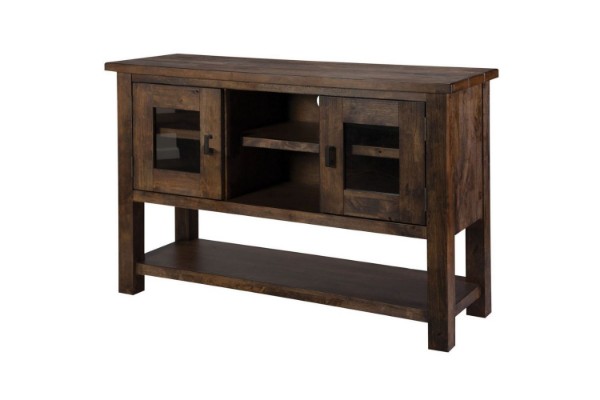 Picture of  [FLOOR MODEL CLEARANCE] VENTURA 2 Doors 2 Shelves Oak Server Sideboard