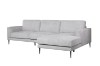 Picture of [FLOOR MODEL CLEARANCE] LONG ISLAND Chaise Facing Left Sectional Fabric Sofa (Light Grey)